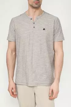 Футболка хлопковая с пуговицами LERROS