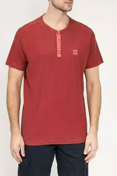 Футболка хлопковая с пуговицами LERROS