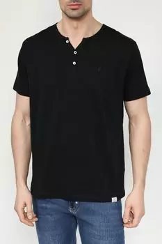 Футболка хлопковая с пуговицами LERROS