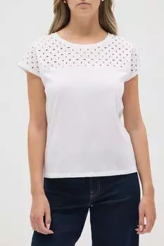 Футболка хлопковая с шитьем OVS