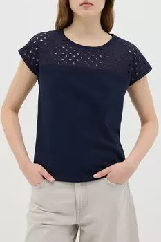 Футболка хлопковая с шитьем OVS