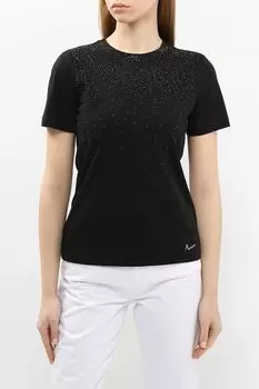 Футболка хлопковая со стразами Marciano by Guess