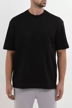 Футболка хлопковая свободного кроя BOSS