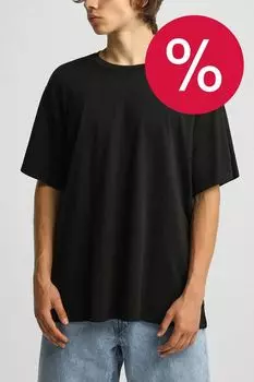 Футболка хлопковая сводного кроя LEVI'S