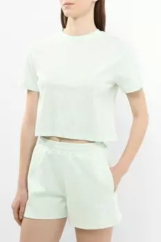 Футболка хлопковая укороченная Guess