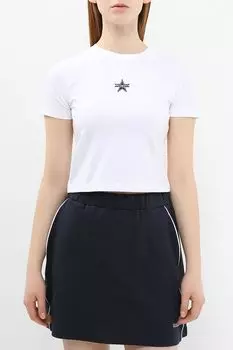 Футболка хлопковая укороченная Guess Jeans