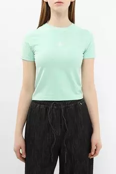 Футболка хлопковая укороченная Guess Jeans