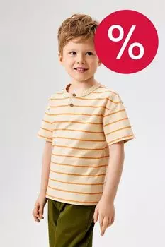 Футболка хлопковая в полоску ACOOLA