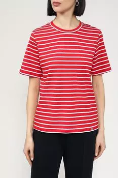 Футболка хлопковая в полоску Auranna