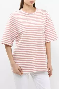 Футболка хлопковая в полоску Auranna