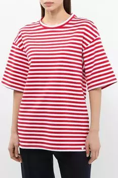 Футболка хлопковая в полоску Auranna