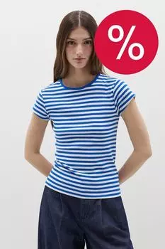 Футболка хлопковая в полоску Baby Angel