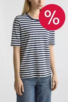 Футболка хлопковая в полоску Betty Barclay