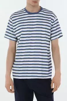 Футболка хлопковая в полоску Bomboogie