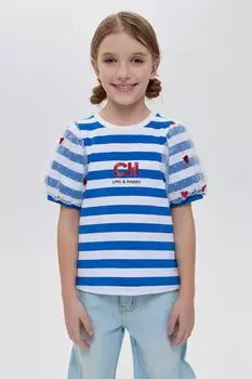 Футболка хлопковая в полоску Choupette