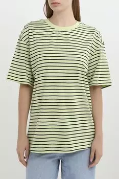 Футболка хлопковая в полоску COLORPLAY