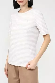 Футболка хлопковая в полоску Comma