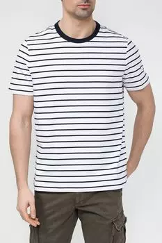 Футболка хлопковая в полоску Esprit Casual