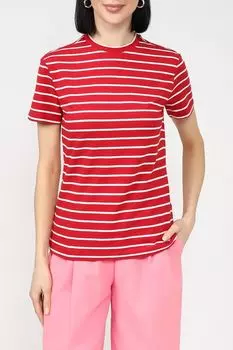 Футболка хлопковая в полоску Esprit Casual