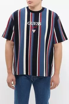 Футболка хлопковая в полоску Guess Jeans