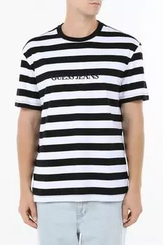 Футболка хлопковая в полоску Guess Jeans