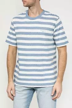 Футболка хлопковая в полоску Marc O'Polo Denim