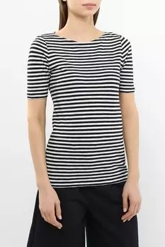 Футболка хлопковая в полоску Marc O'Polo