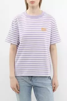 Футболка хлопковая в полоску Marc O'Polo Denim