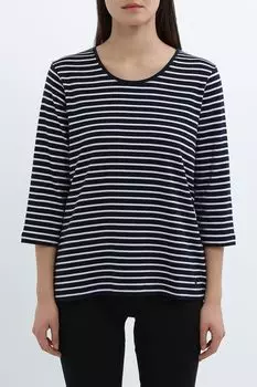 Футболка хлопковая в полоску OLSEN
