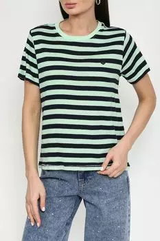 Футболка хлопковая в полоску PEPE JEANS