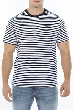 Футболка хлопковая в полоску PEPE JEANS
