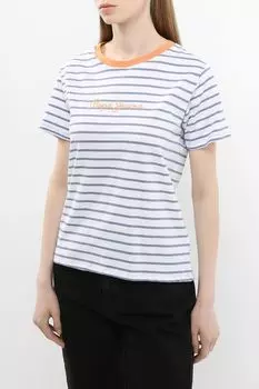 Футболка хлопковая в полоску PEPE JEANS