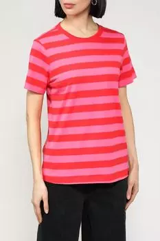 Футболка хлопковая в полоску Piombo