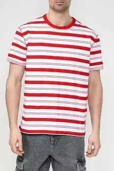 Футболка хлопковая в полоску Tommy Jeans
