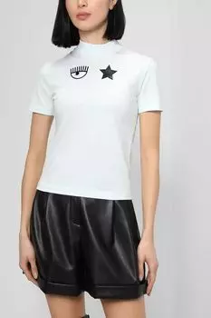 Футболка из хлопка Chiara Ferragni