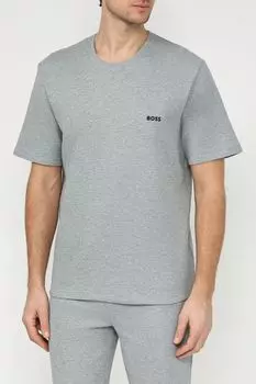 Футболка из хлопка пижамная BOSS