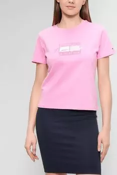 Футболка из хлопка Tommy Jeans