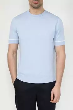 Футболка из хлопкового трикотажа Antony Morato