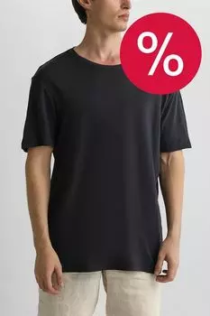 Футболка из льна и хлопка Casual Friday