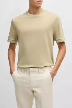 Футболка из смесового хлопка BOSS