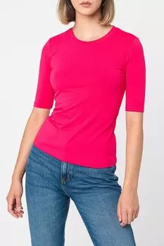 Футболка из смесового хлопка HUGO