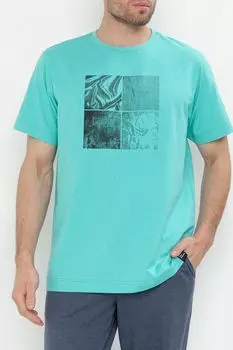 Футболка из смесового хлопка с принтом Almando Melado