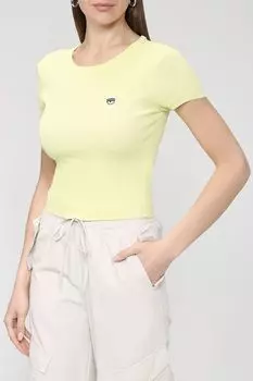 Футболка из вискозы Chiara Ferragni