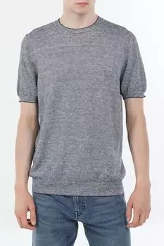 Футболка льняная вязаная Antony Morato