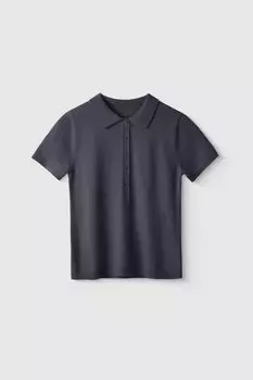 Футболка-поло из шерсти мериноса MANKOVA