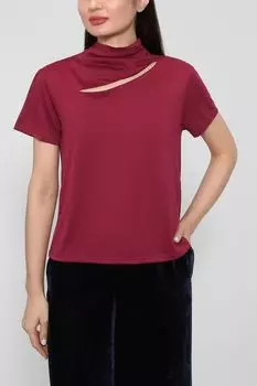 Футболка с ассиметричным вырезом Mavi