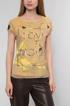 Футболка с цветочным принтом Betty & Co