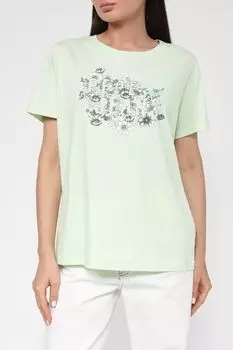 Футболка с цветочным принтом PEPE JEANS