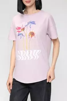 Футболка с цветочным принтом s.Oliver