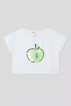 Футболка с декором IDO